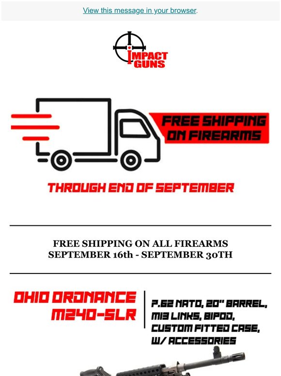 Free Shipping Through September 30th 😎