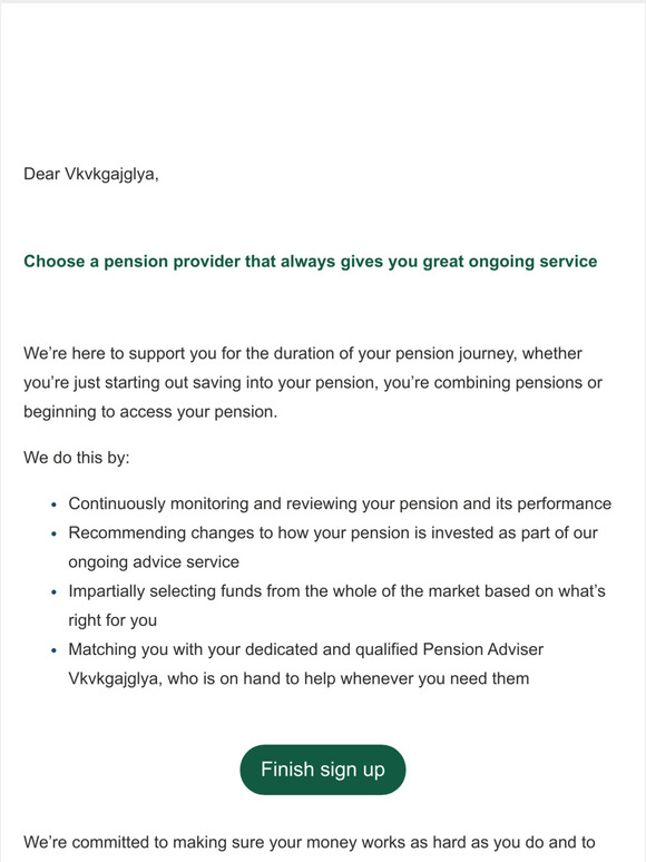 Get that retirement you dream of