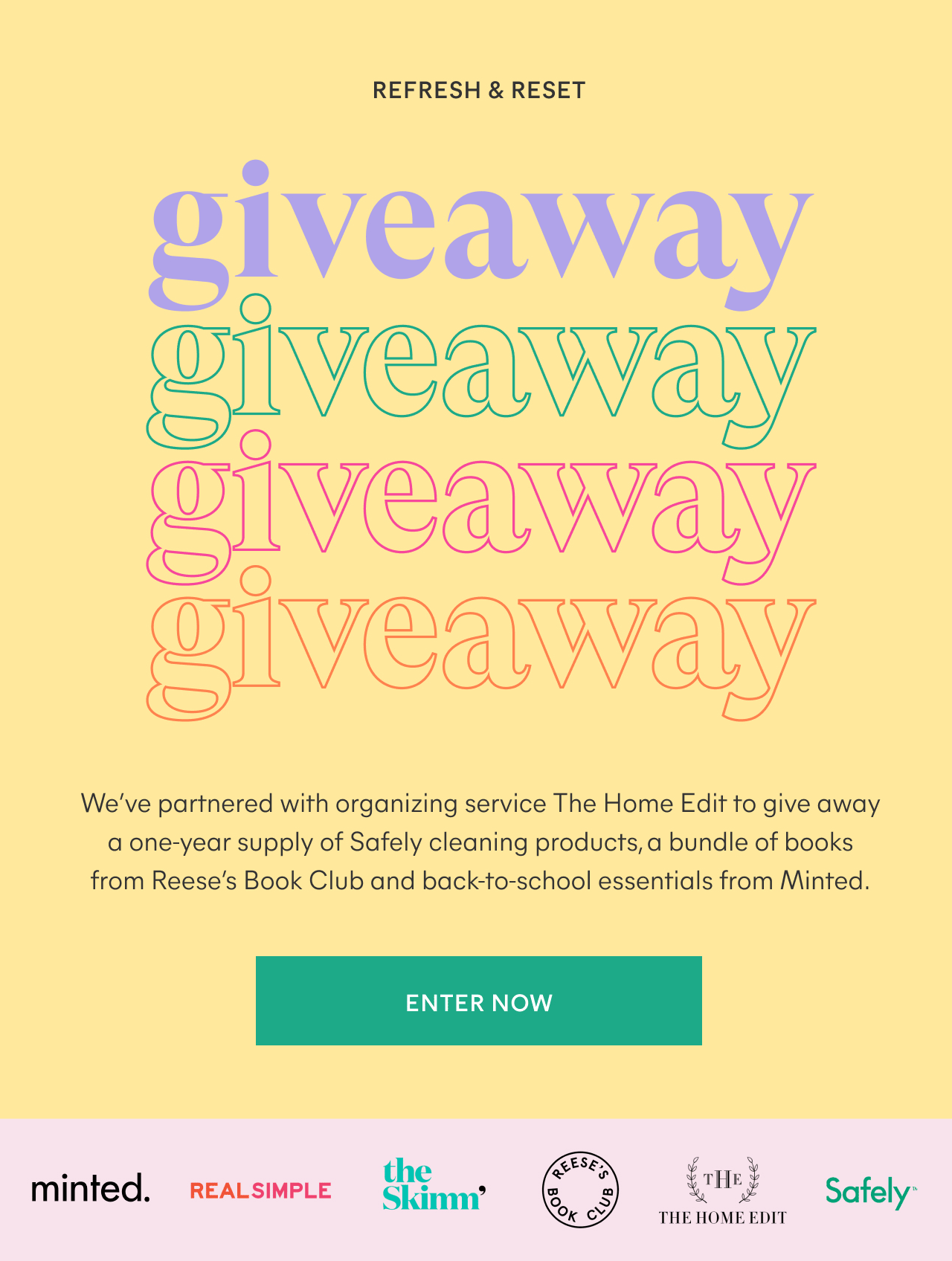 Minted The Refresh Giveaway with The Home Edit & Minted Enter now! Milled