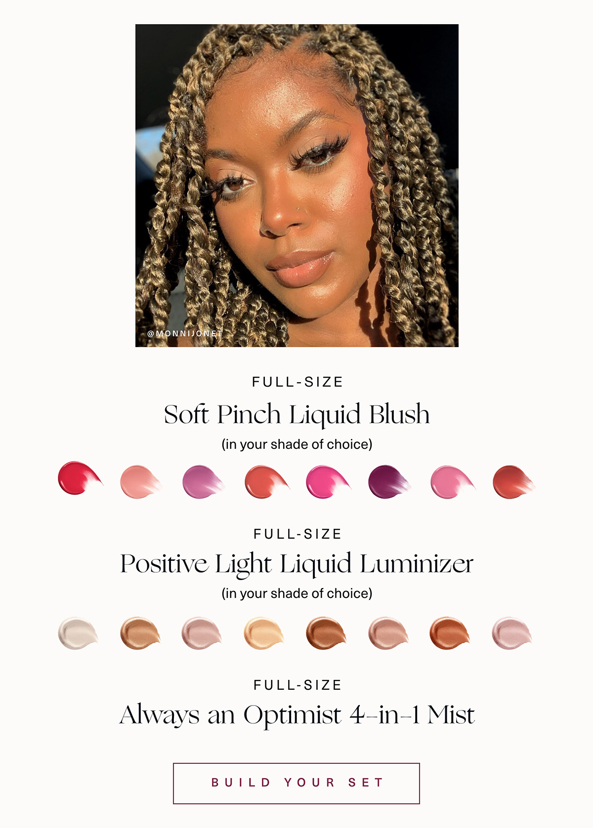 Blush, Bronze, & Luminize Custom Set