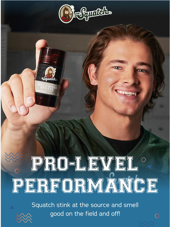 Dr. Squatch Perform like a pro Milled