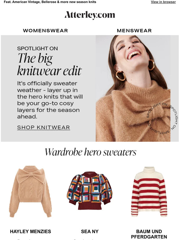 Your ultimate knitwear guide | inc. knitted tanks, stripy sweaters & colour-pop cardigans