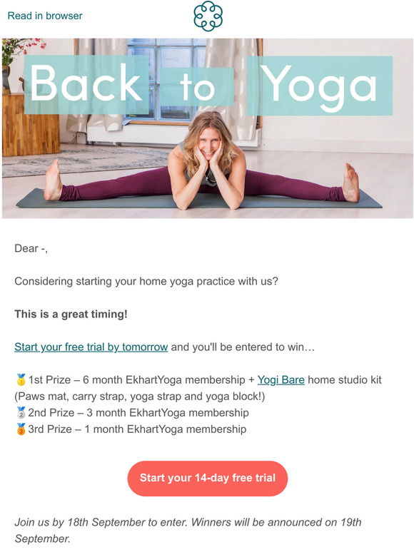 How to start a home yoga practice - Ekhart Yoga