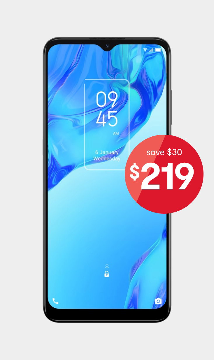 Unlocked TCL 20B $249. Save $30.  