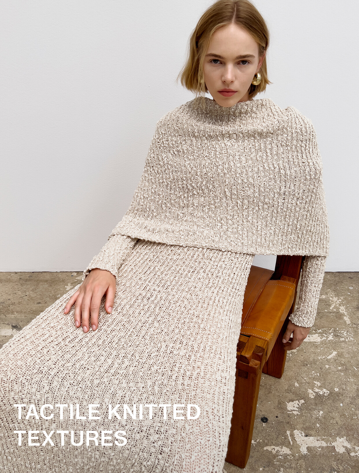 By Malene Birger A S Tactile knitted textures Milled