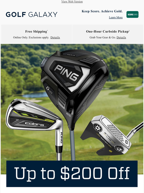Golf Galaxy Our best golf deals have arrived! ⛳️ Milled