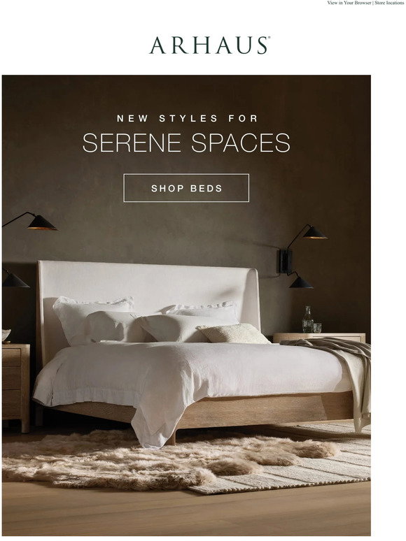 Arhaus: Our Latest Bedroom Looks Are Here | Milled
