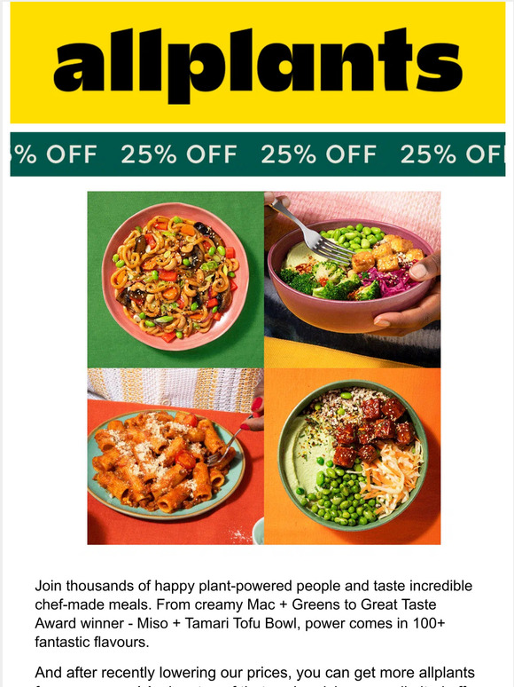 Don't Miss Your 25% Off