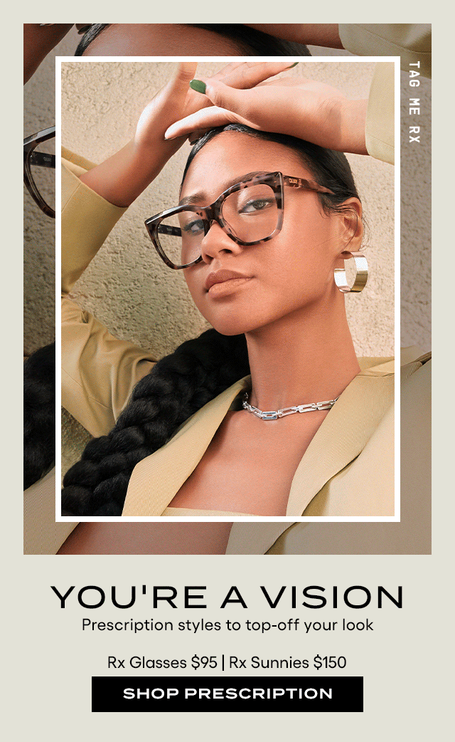 QUAY AUSTRALIA The Big Vision Event — Glasses That Look As Good As You