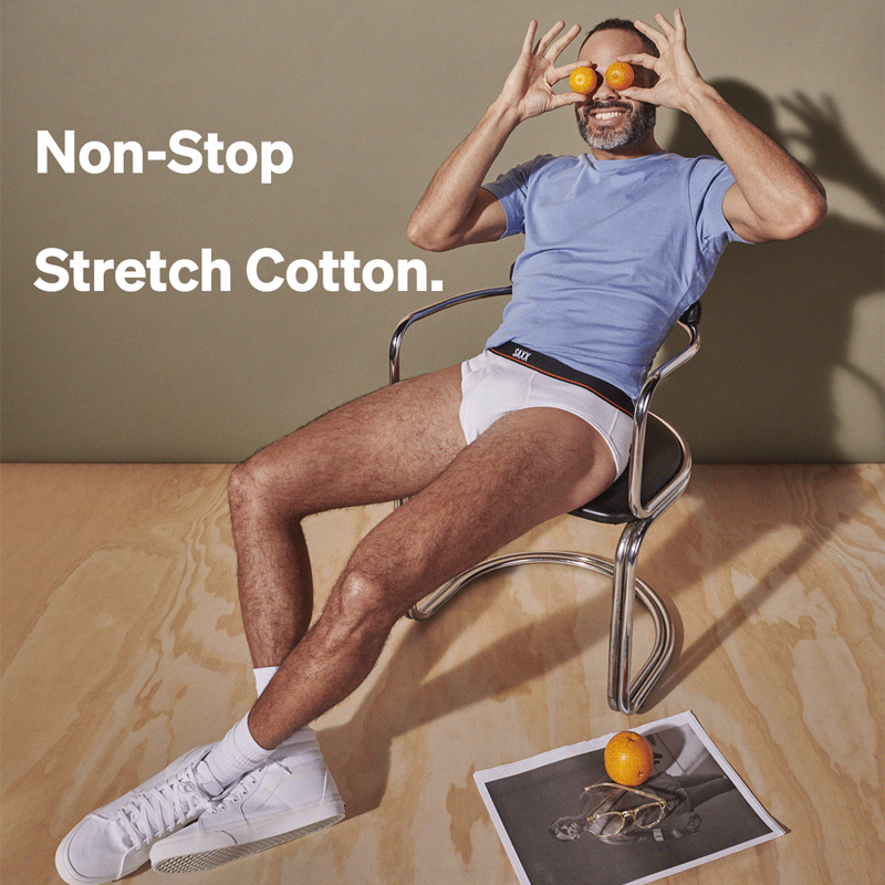 Non-Stop Stretch Cotton 3-Pack