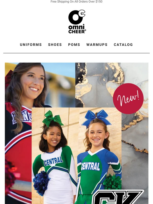 Omni Cheer Hello! GK Spirit Special Order Uniforms Milled