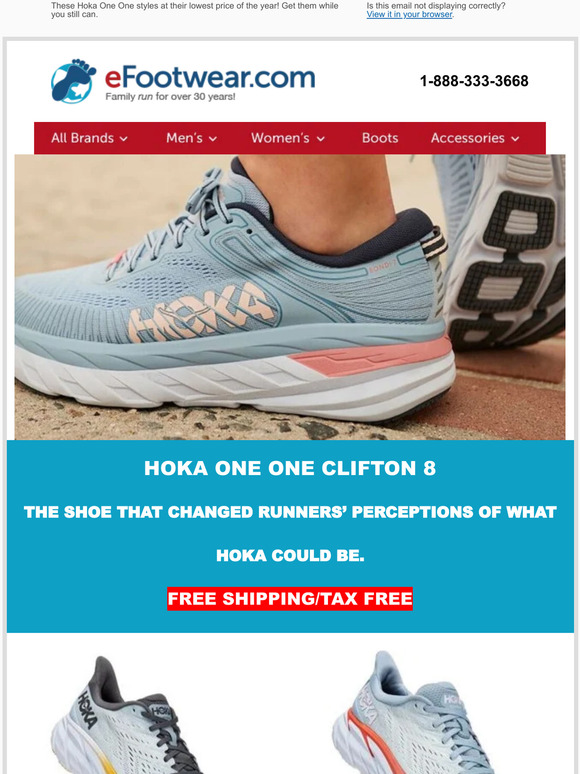 Hoka's Top Sellers! In Sock/Buy Now! Milled