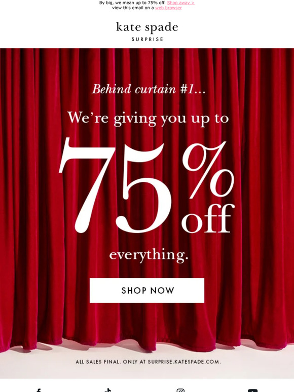 Kate Spade New York Email Newsletters Shop Sales, Discounts, and