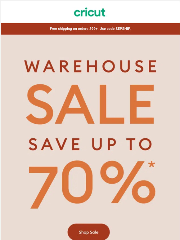 Cricut CRICUT WAREHOUSE ⚡️ SALE Milled