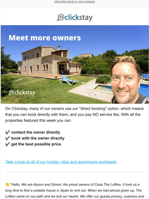 Meet more owners direct