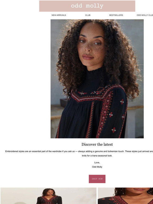 Odd Molly: FINAL SALE: 60% off on all 