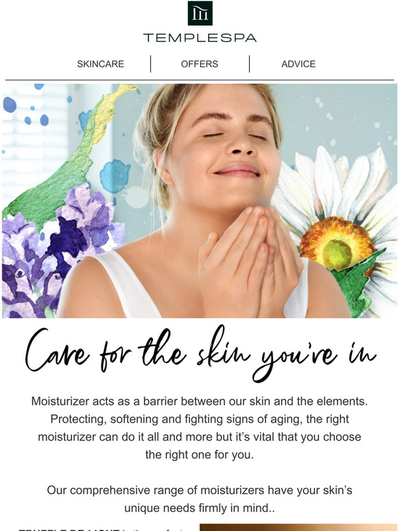 Temple Spa Healing moisture, designed for your skin type Milled