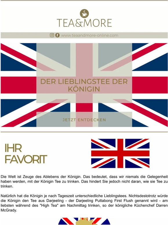 Der Lieblingstee der Königin! 👑