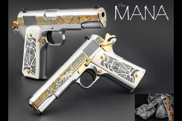Now Shipping The MANA in Stainless on the Colt 1911 chambered in 38 Super