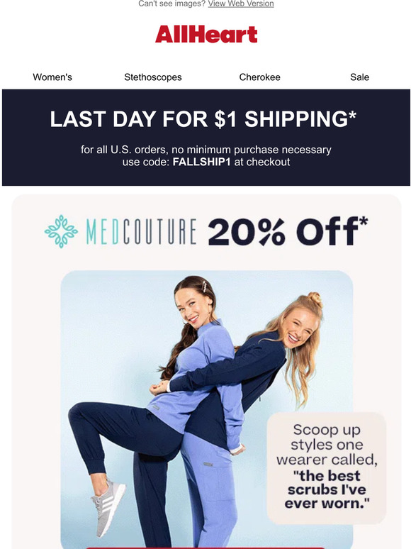 "The best scrubs I've ever worn" Milled