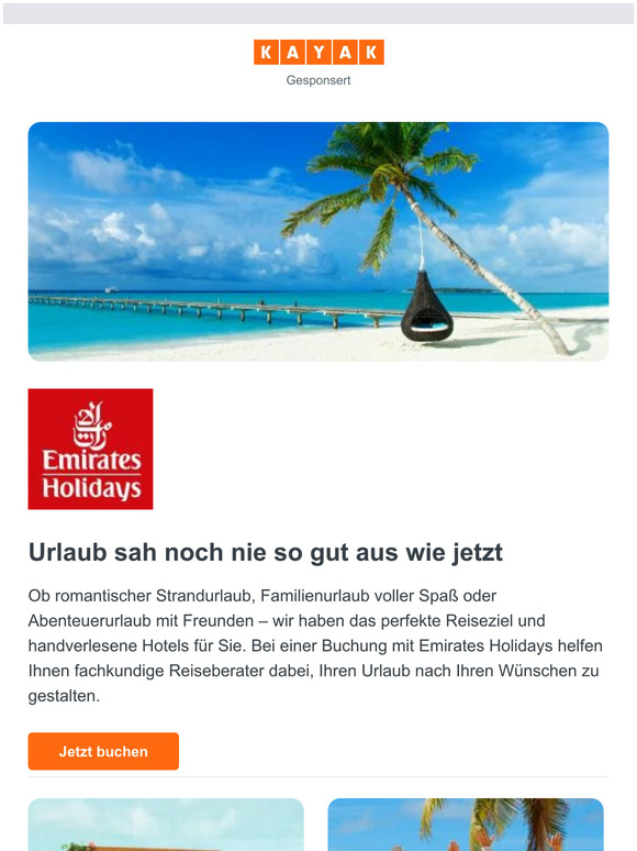 Nur ein Klick zum perfekten Urlaub
