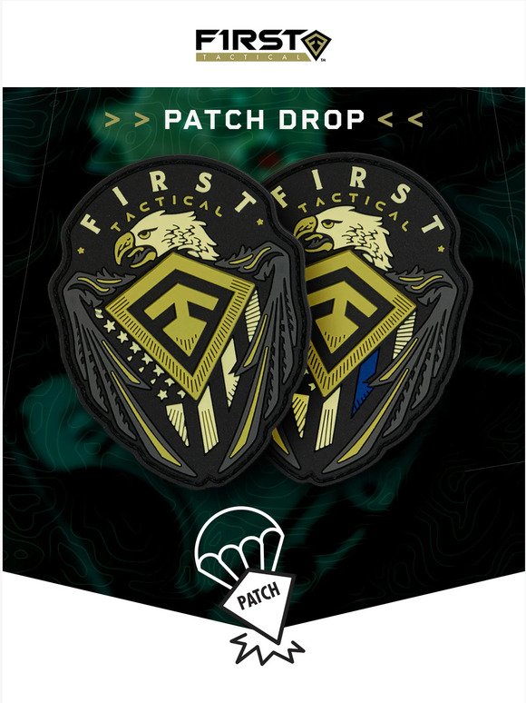 Get your hands on the Eagle Shield Patch 🦅