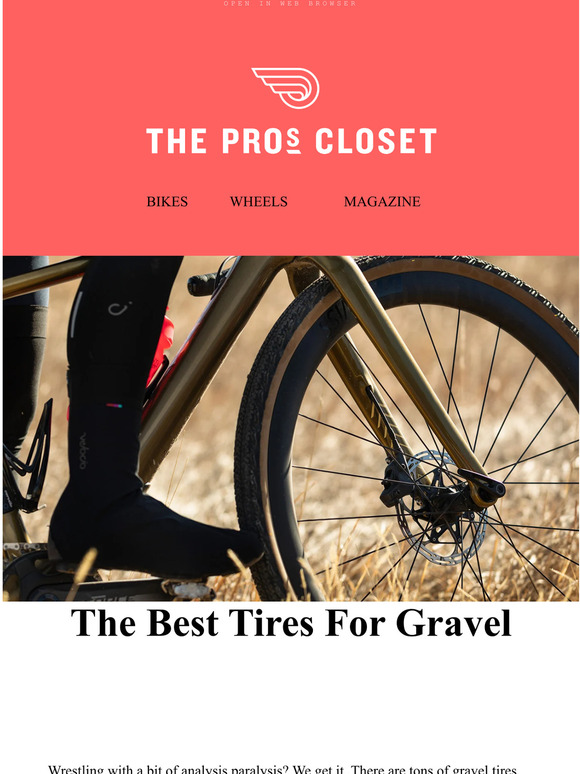 The Pro’s Closet Gravel Tire Guide Milled