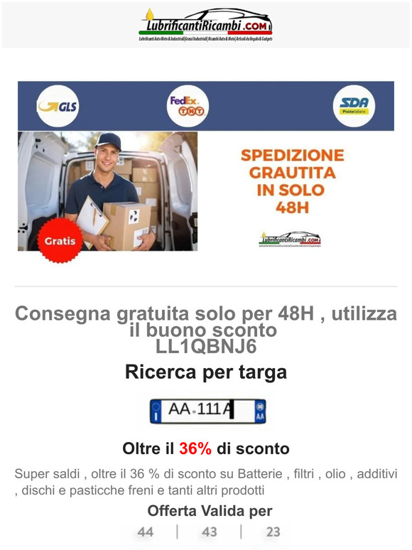 Consegna Gratuita ‼ solo per 48H↘😍