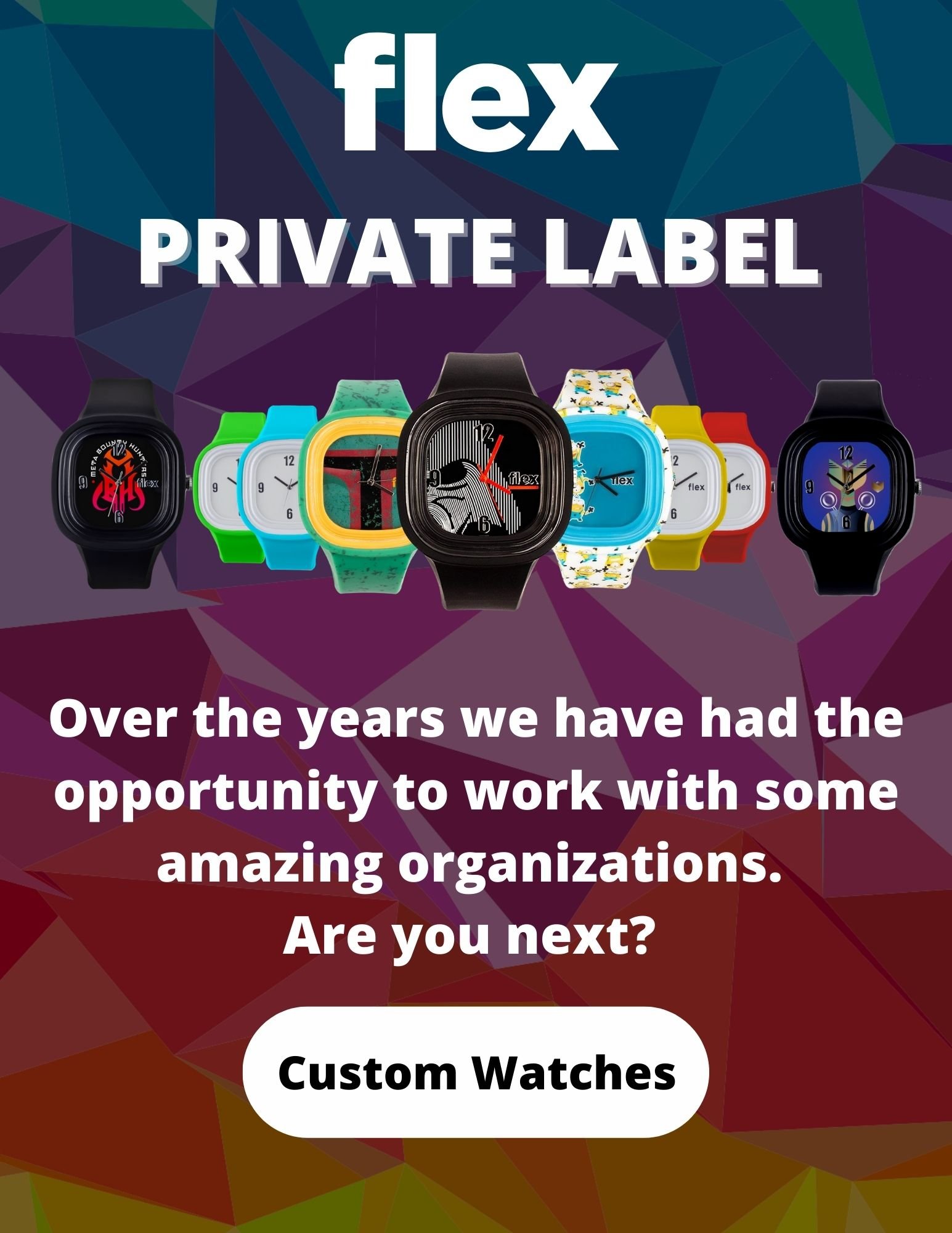 Flex Watches Create A Custom Flex Watch For Your Organization Milled