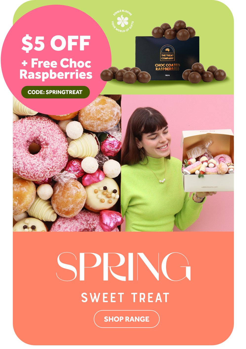 Edible Blooms New Spring Sweet Treats Milled