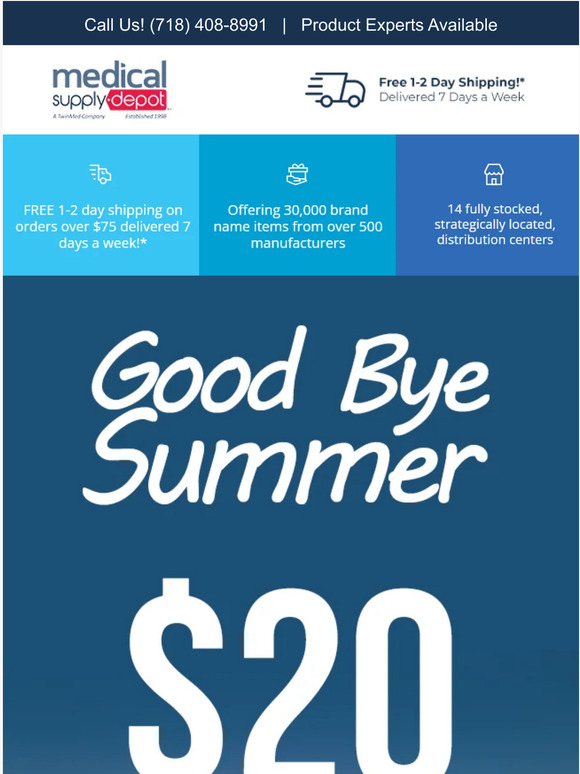 Medical Supply Depot Farewell to Summer Milled