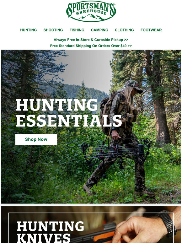 Sportsman's Warehouse Get Your Hunting Essentials at Sportsman’s Milled