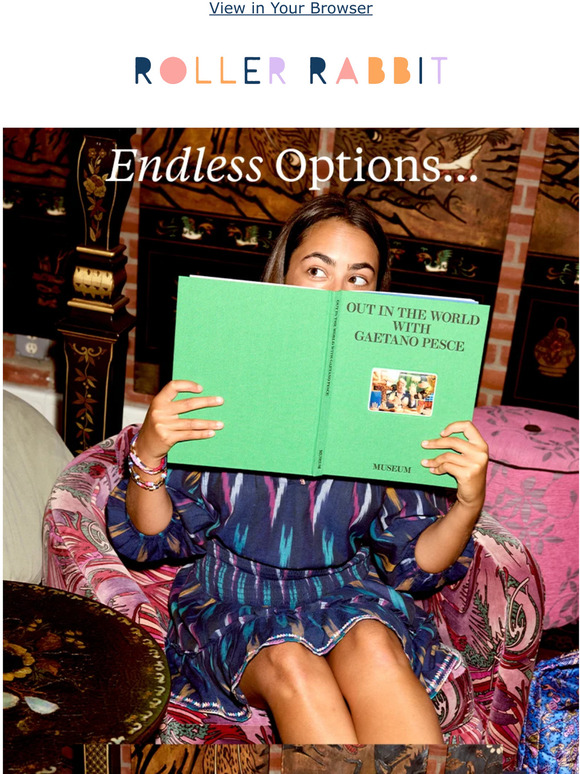 Roller Rabbit You’re going to love this… Milled