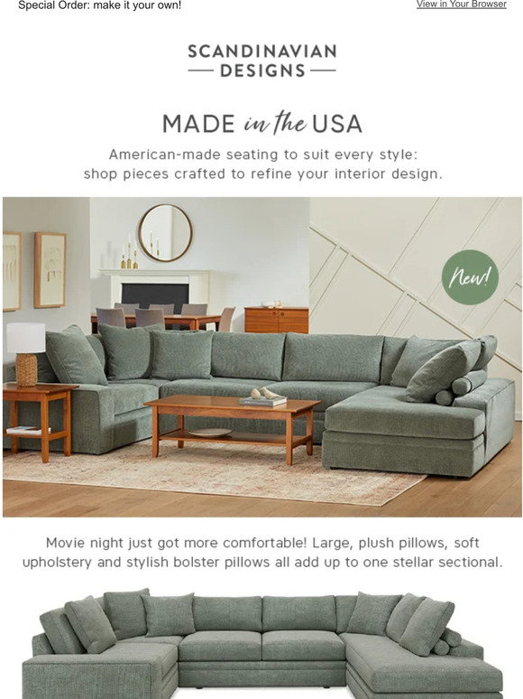 Scandinavian Designs: Seating Made in the USA | Milled