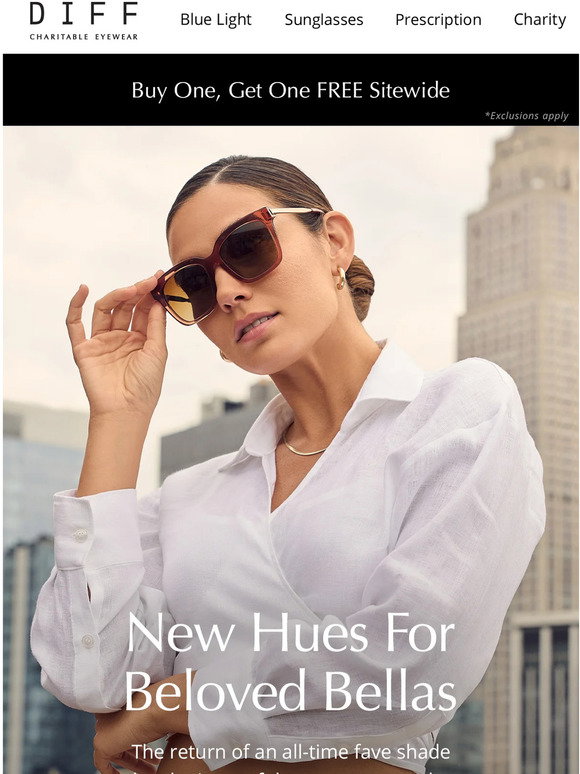 DIFF Eyewear: Olé! Cafe Ole Is Back - Plus 3 NEW Colors 🙌 | Milled