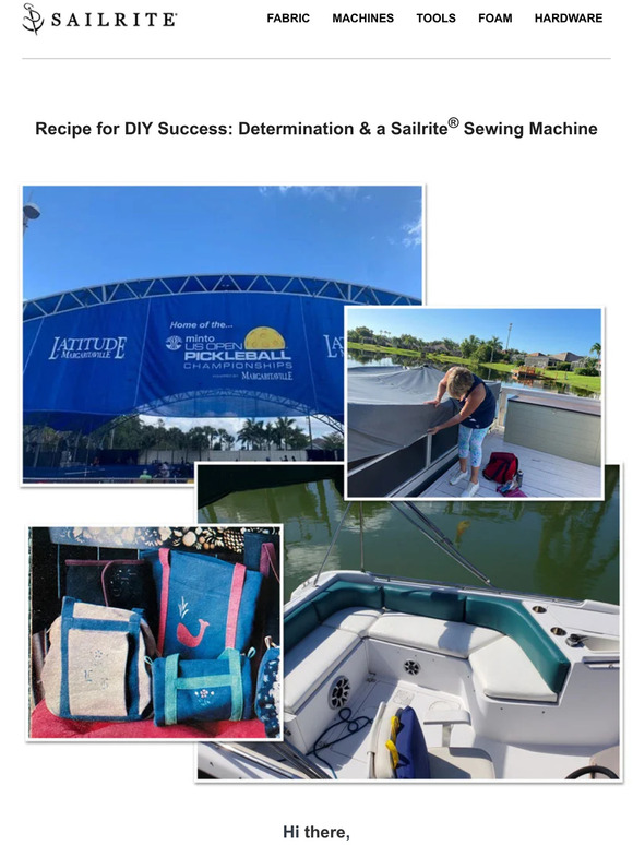 Sailrite Here’s the Secret to a Successful DIY Business Milled