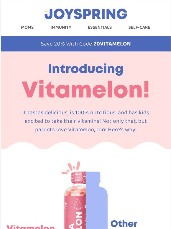 Vitamelon Makes Nutrition Easy!