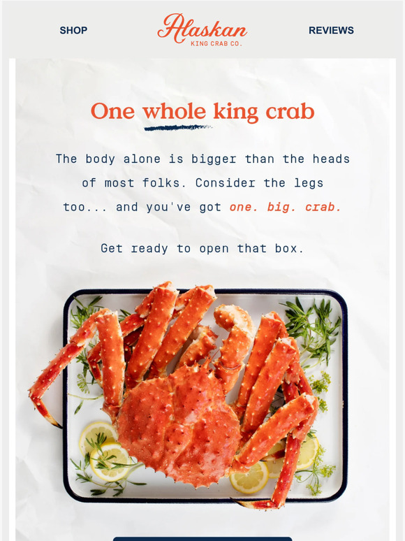 Alaskan King Crab Co.: Experience a WHOLE KING CRAB | Milled