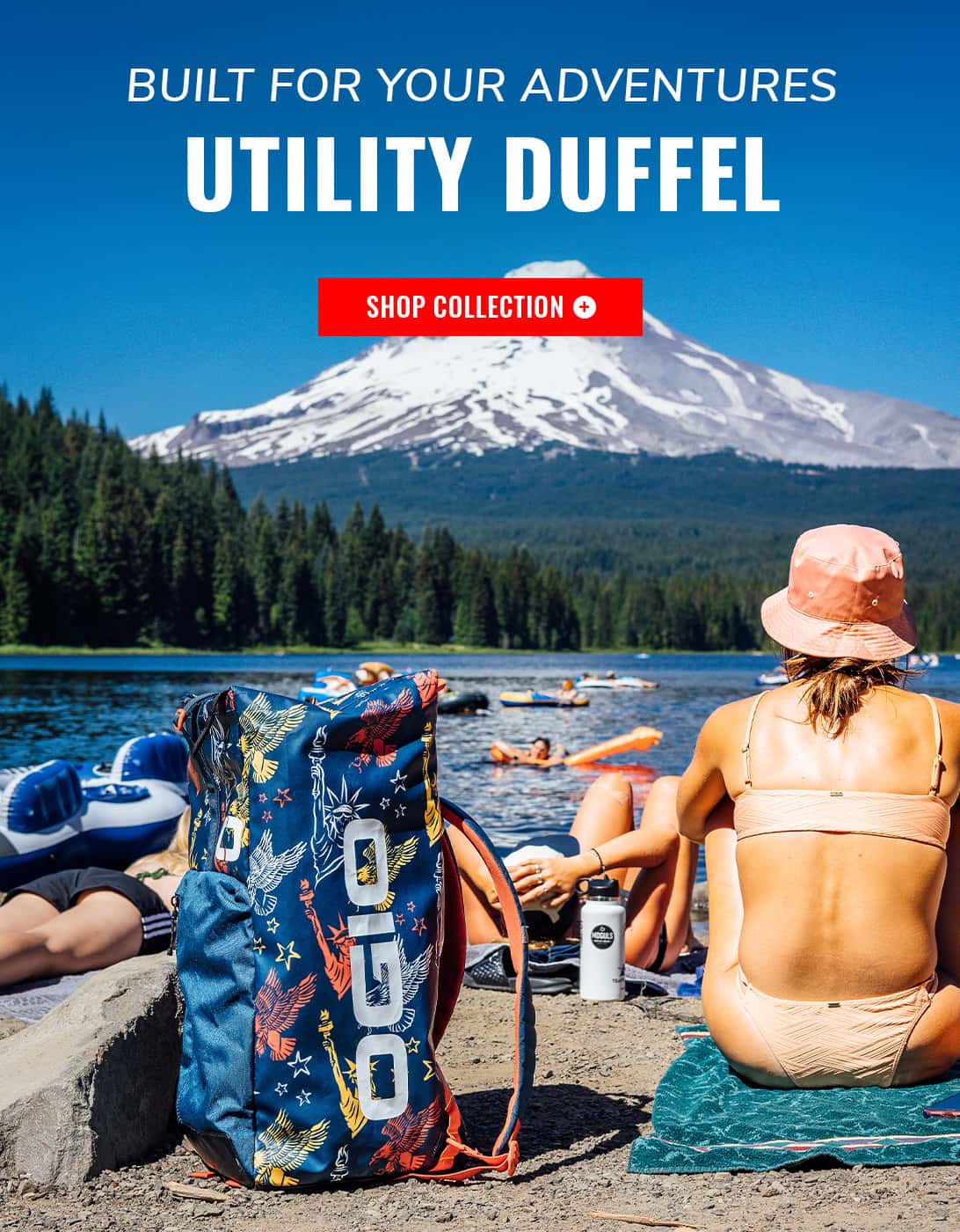 built for your adventures utility duffel shop collection