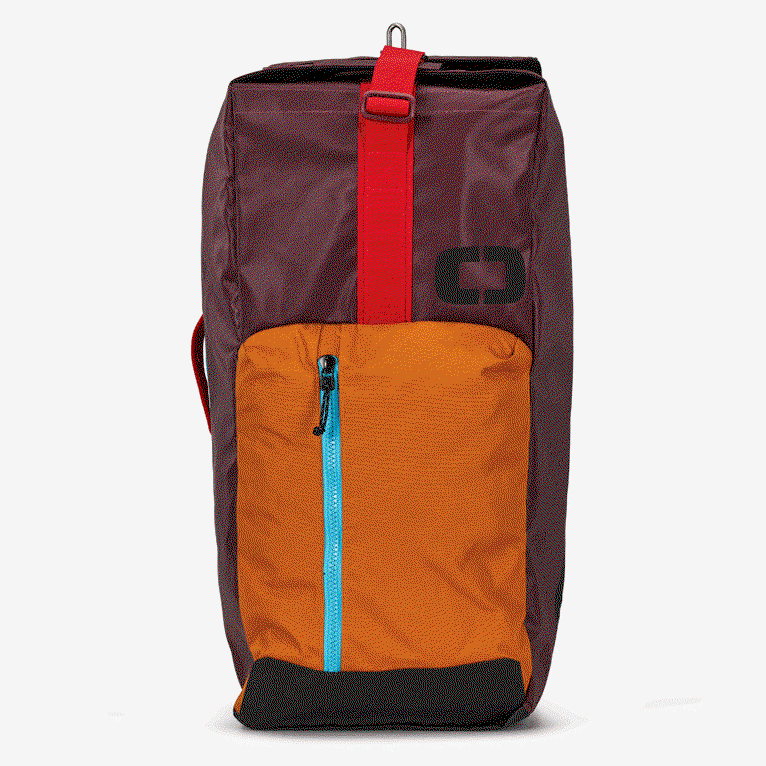 rotating duffel bag