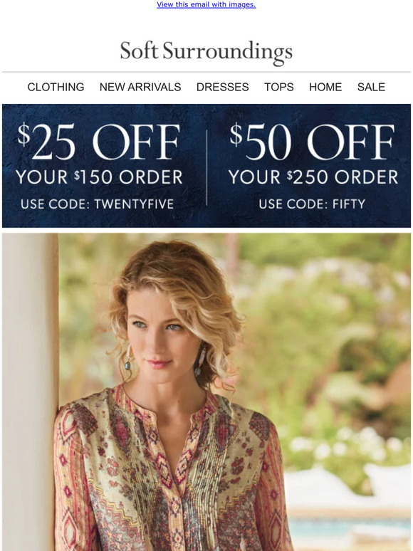 Soft Surroundings Your outfit needs this *new top* Milled