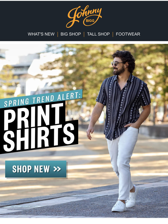 Johnny Bigg Introducing MustHave Shirts Milled