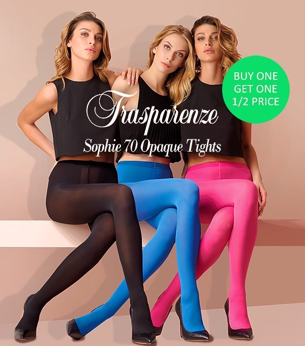 Sophie 70 Denier Colour Opaque Tights Pantyhose Tights Hosiery
