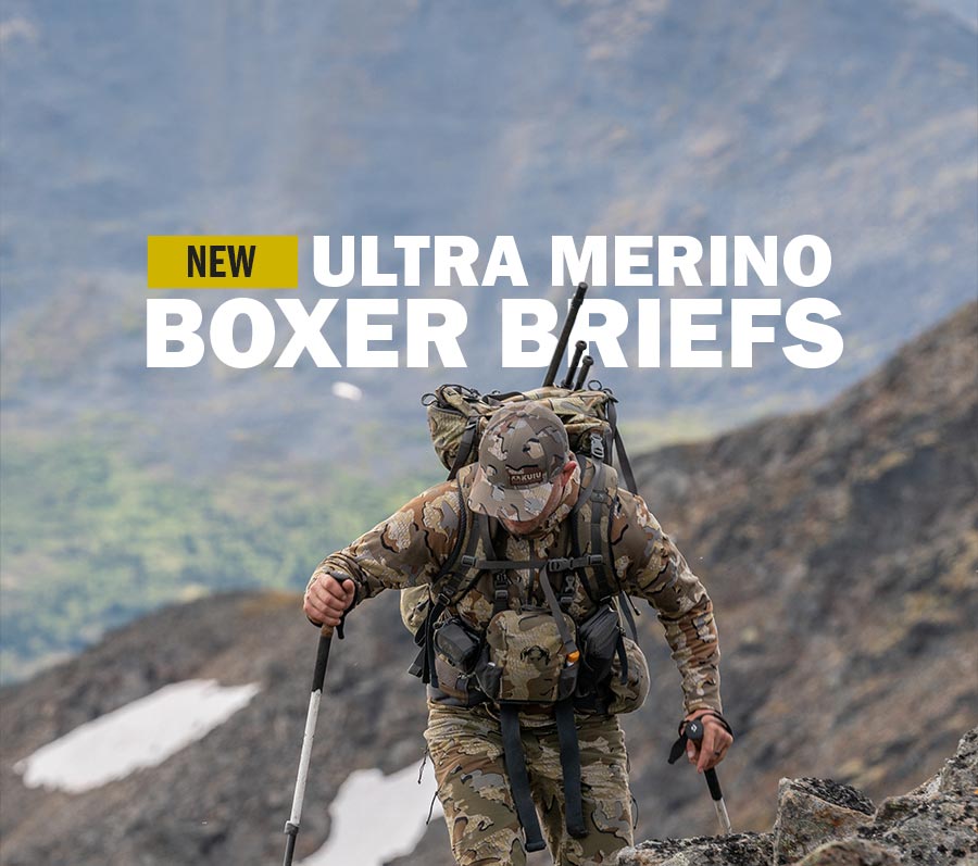 kuiu: Introducing: New ULTRA Merino Boxer Briefs | Milled