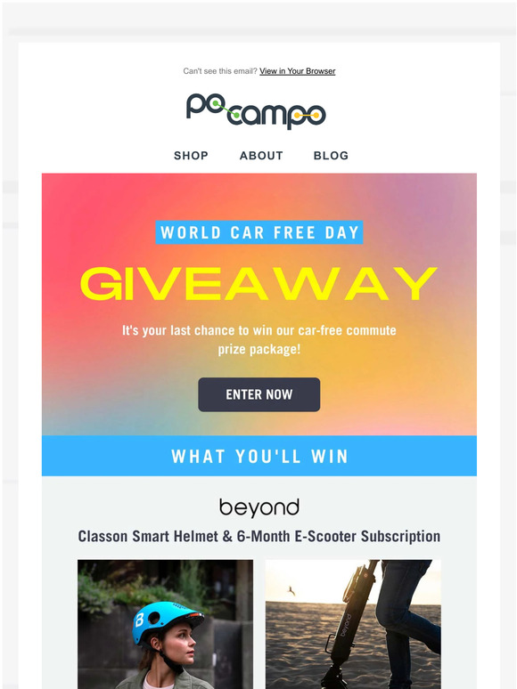 Last Chance: Win up to $1500 worth of prizes!