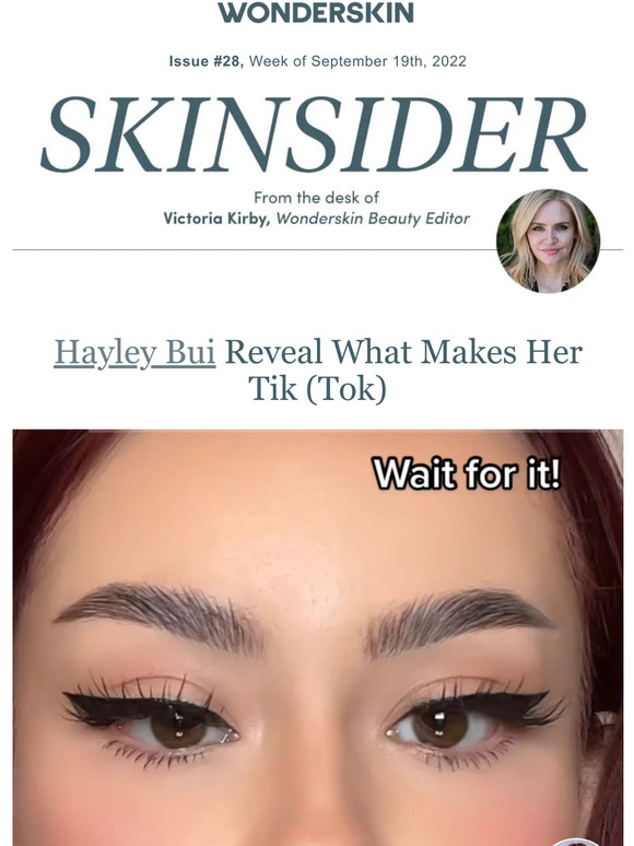 Wonderskin: Hayley Bui Reveals What Makes Her Tik (Tok) | Milled