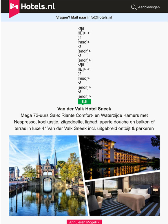 Mega Van der Valk Sneek Deal