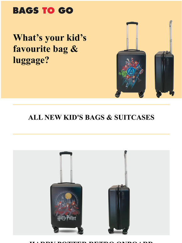 Bags To Go All New Kid's Bags perfect for any occasion! Milled