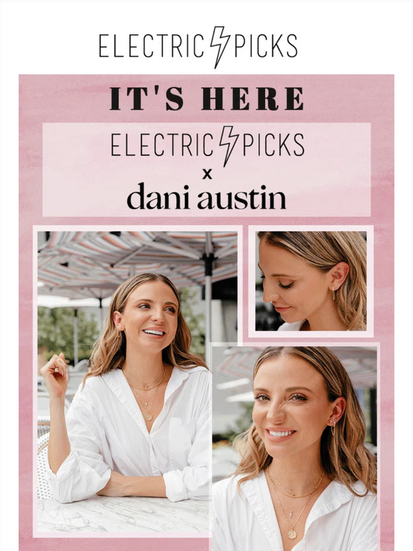 Electric Picks Jewelry EP x DANI AUSTIN IS HERE! 💕 😘 Milled