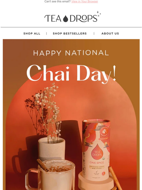 Tea Drops The Amazing Benefits of Chai Milled